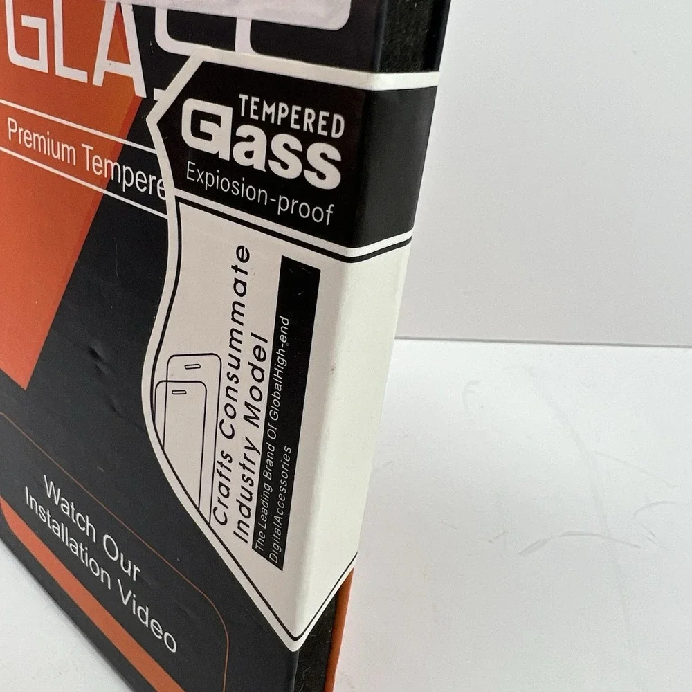 Hendlent Screen Protector Samsung Galaxy S24 Ultra Clear NEW 3+2 Pack 9H Glass